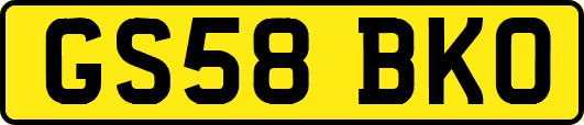 GS58BKO