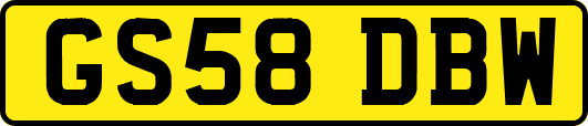 GS58DBW