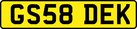 GS58DEK