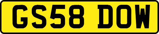 GS58DOW