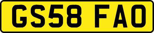 GS58FAO