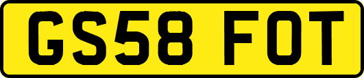 GS58FOT