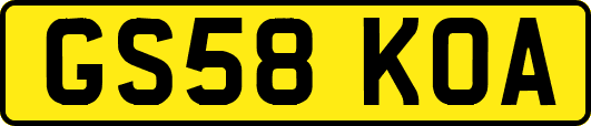 GS58KOA