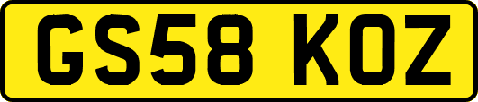 GS58KOZ