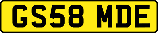 GS58MDE