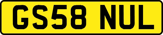 GS58NUL