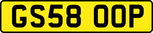 GS58OOP