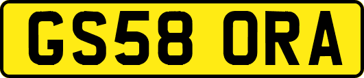 GS58ORA