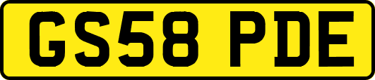 GS58PDE