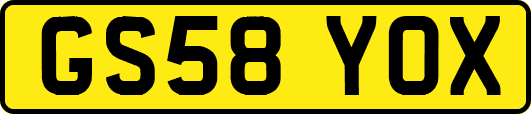 GS58YOX