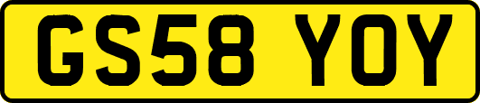 GS58YOY