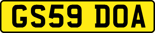 GS59DOA