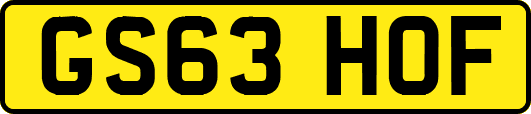 GS63HOF