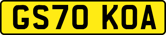 GS70KOA