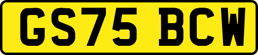 GS75BCW
