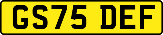 GS75DEF