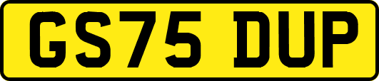 GS75DUP
