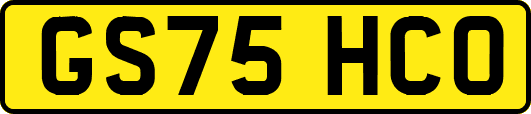 GS75HCO