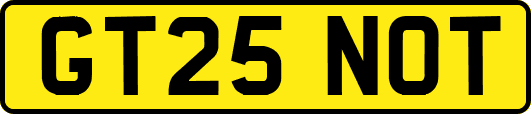 GT25NOT