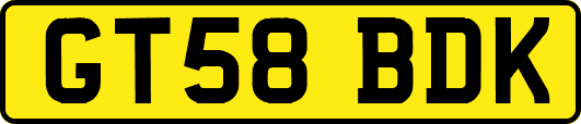 GT58BDK