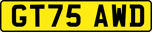 GT75AWD