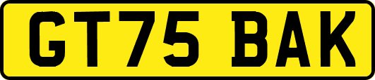 GT75BAK