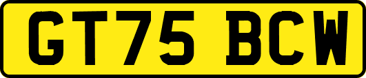 GT75BCW