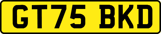 GT75BKD
