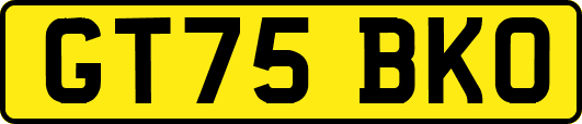 GT75BKO