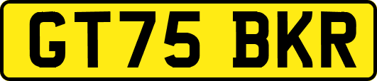 GT75BKR