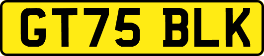 GT75BLK