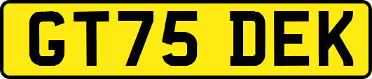 GT75DEK
