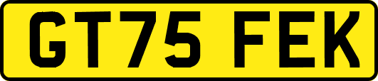 GT75FEK