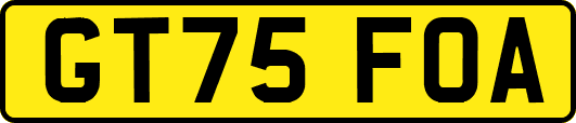 GT75FOA