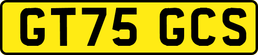 GT75GCS