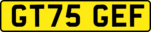 GT75GEF