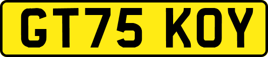 GT75KOY