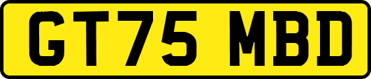 GT75MBD