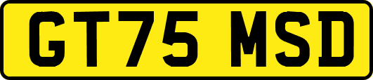 GT75MSD