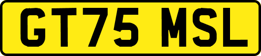 GT75MSL