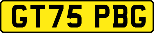 GT75PBG