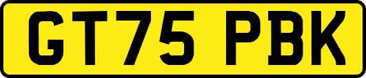 GT75PBK