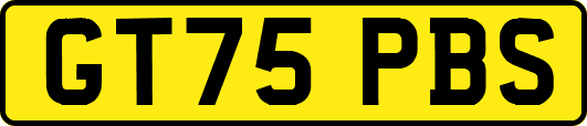 GT75PBS