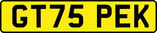 GT75PEK