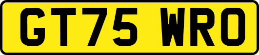 GT75WRO