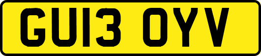 GU13OYV