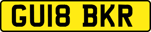 GU18BKR