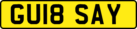 GU18SAY