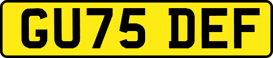GU75DEF