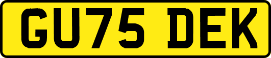 GU75DEK